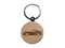 Sports Car Muscle Hot Rod Automobile Vehicle Engraved Wood Round Keychain Tag Charm